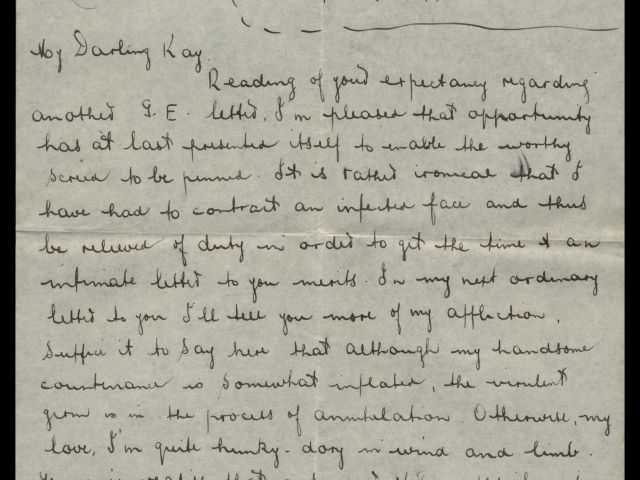 Letter from Michael Billings dated 1 August 1941