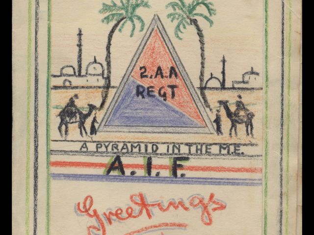 Greeting Card produced by Pip, Christmas 1941