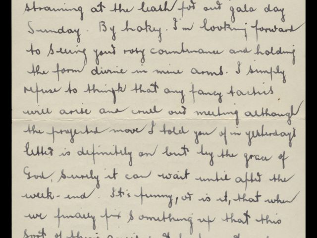 Letter from Michael Billings dated 27 May 1942