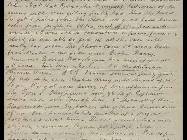 Letter from Cecil Mills dated 16 June 1916