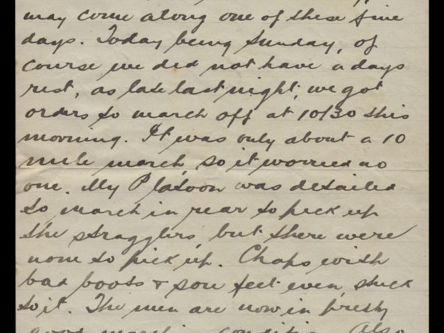 Letter from Cecil Mills dated 16 July 1916