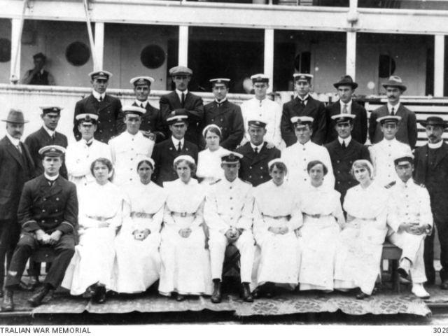 Sister De Mestre (front row 4th from left)