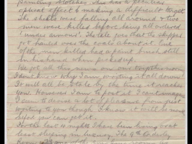 Letter from Thomas Whyte - 1915