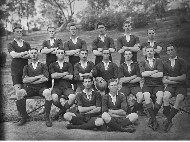 Thomas Patrick Elliott is Backrow 4th from Left.
