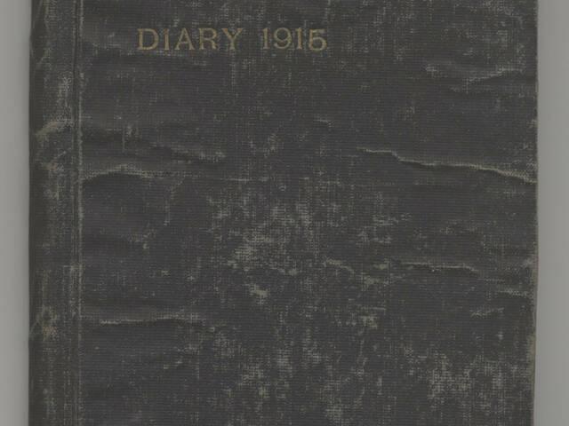Diary of Herbert Alexander Affleck, 1915