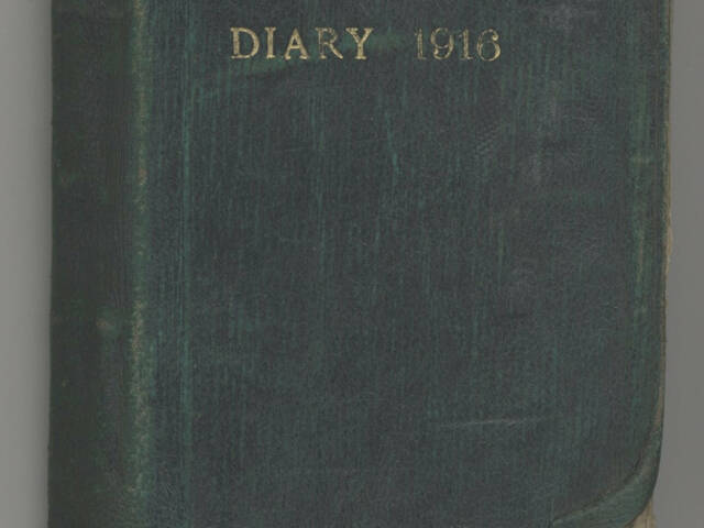 Diary of Herbert Alexander Affleck, 1916