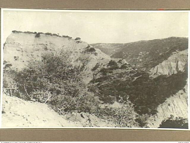 Gallipoli Peninsula, Turkey. August 1915. Little Tabletop by CEW Bean