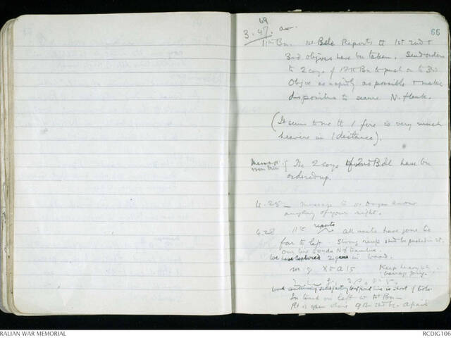 Diaries of C.E.W. Bean