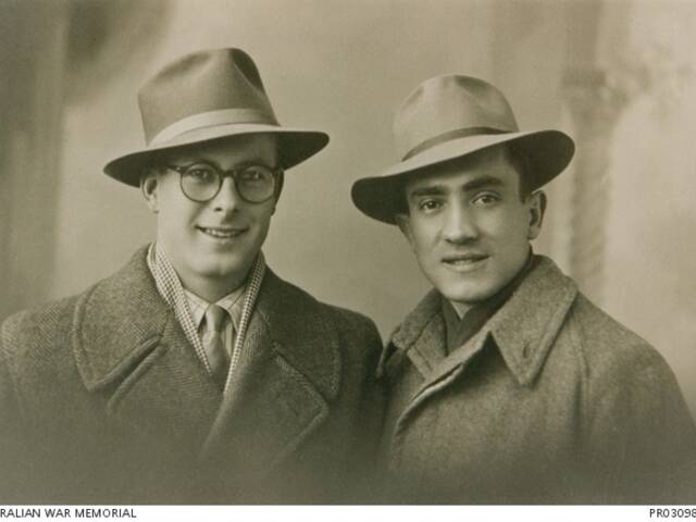 Photograph of Johny Peck & Oreste Ferrari