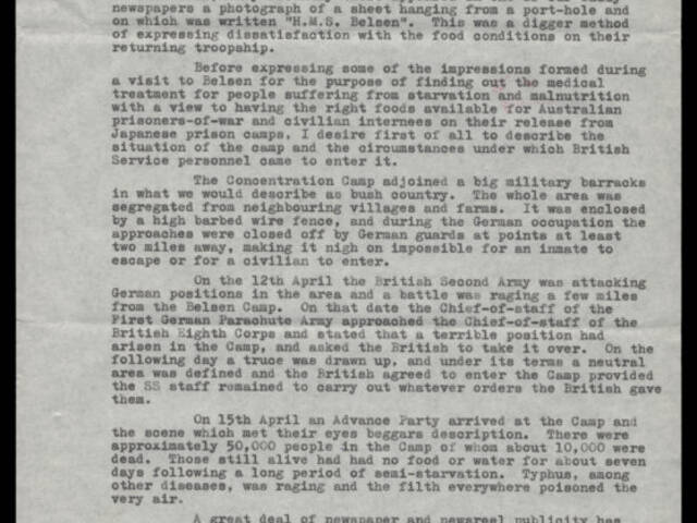 Typed papers of Sir John Nimmo
