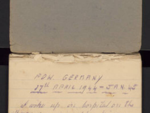 Handwritten notebook of Thomas Joseph Lynch