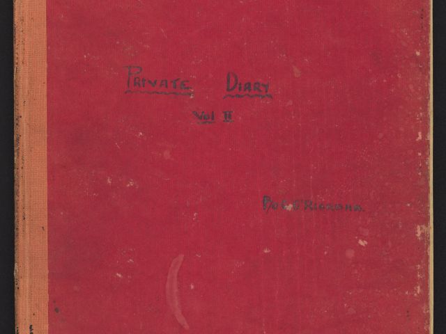 Diary C.T O'Riordan 1942-43