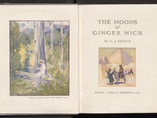 Illustration from The moods of Ginger Mick