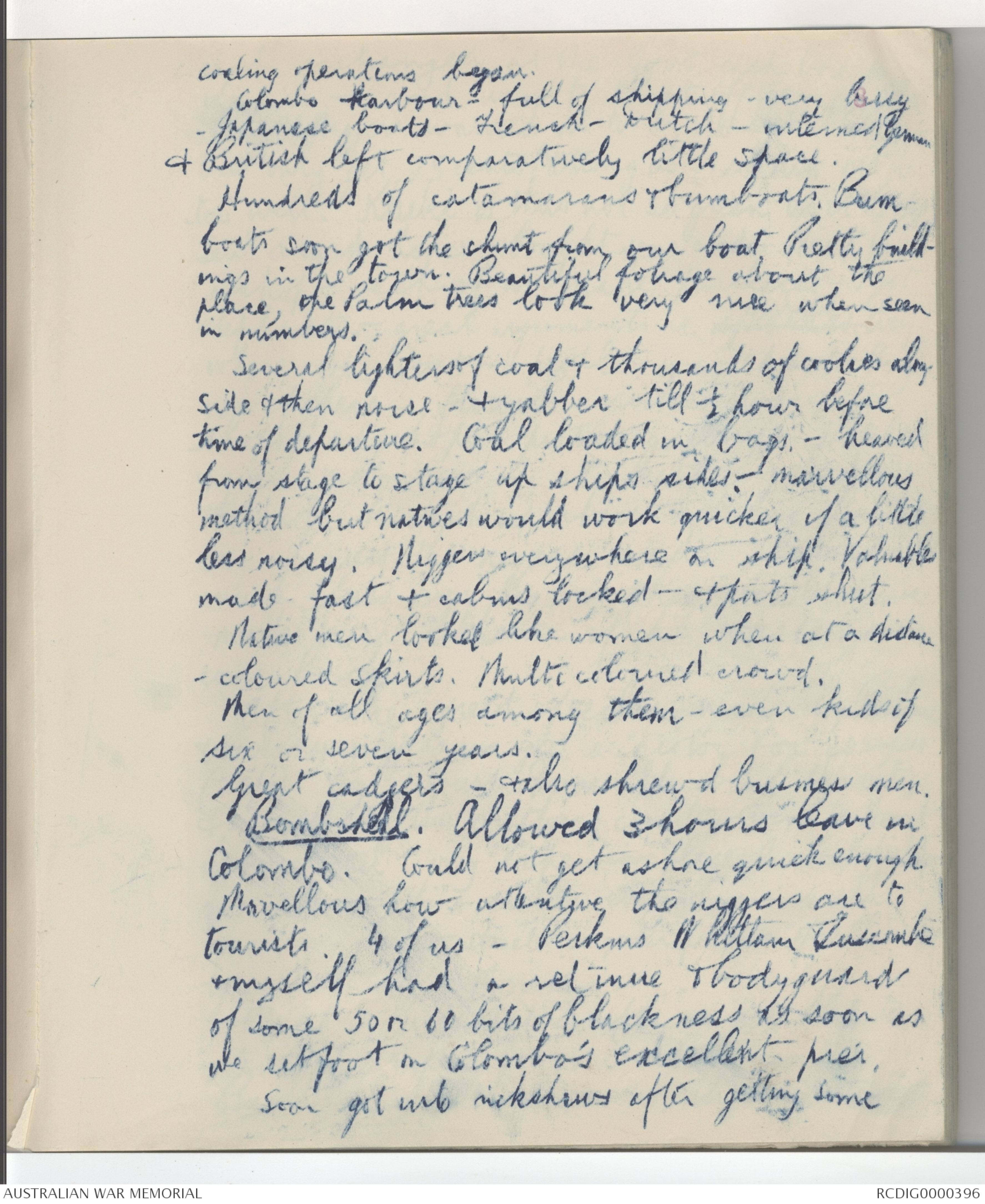 Diary of Harold Edwin Salisbury Armitage, 1915 - Part 2 | Transcribe