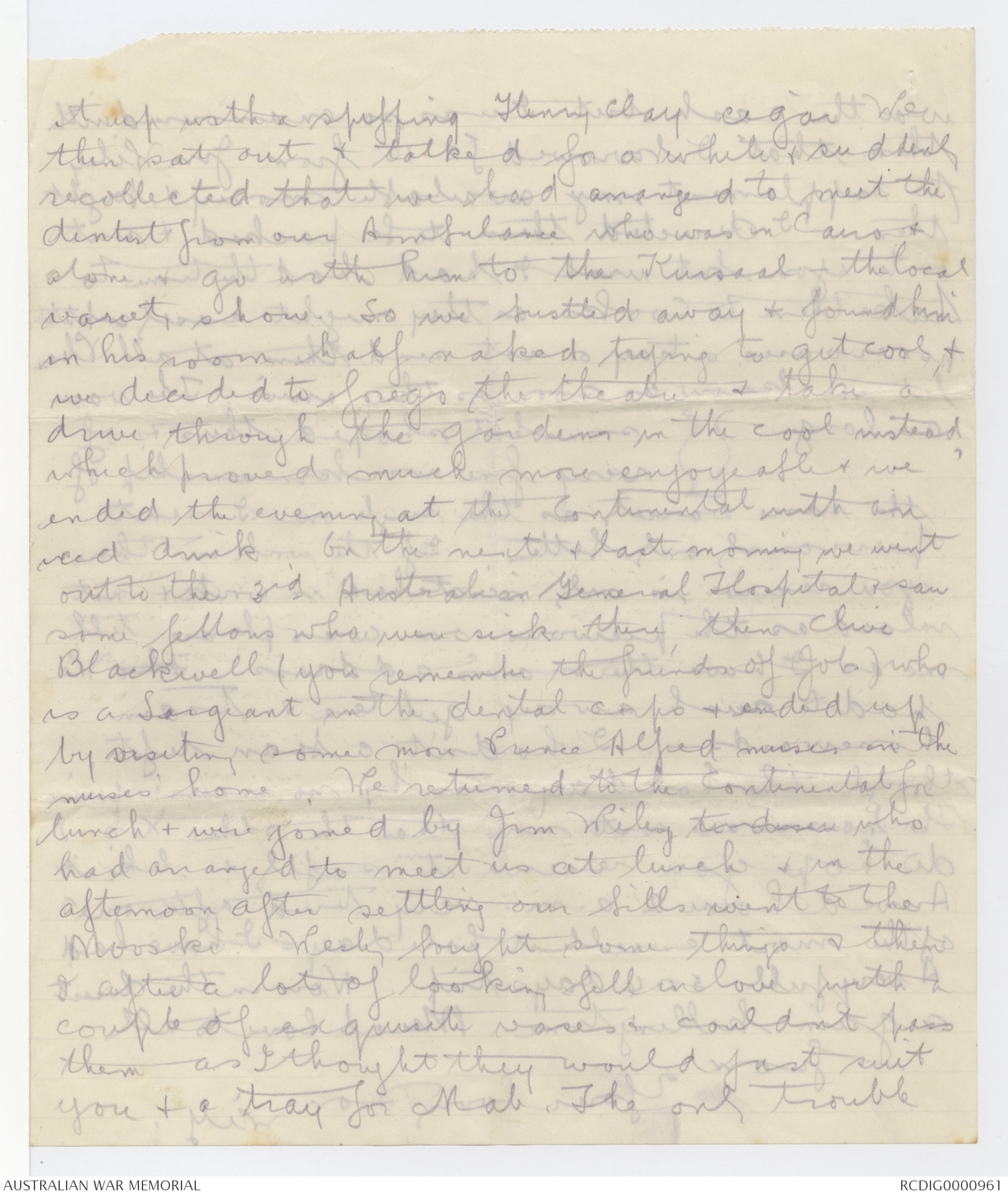 Letters from Wilfred Evans to his family, 1916 - Part 12 | Transcribe